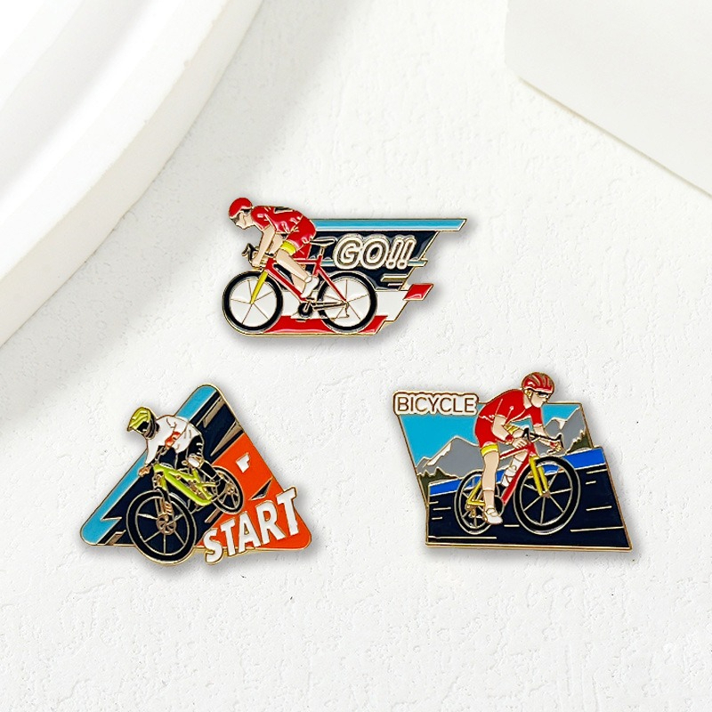Mountain Biking Europe - Nuova Spilla Commemorativa per Bici da