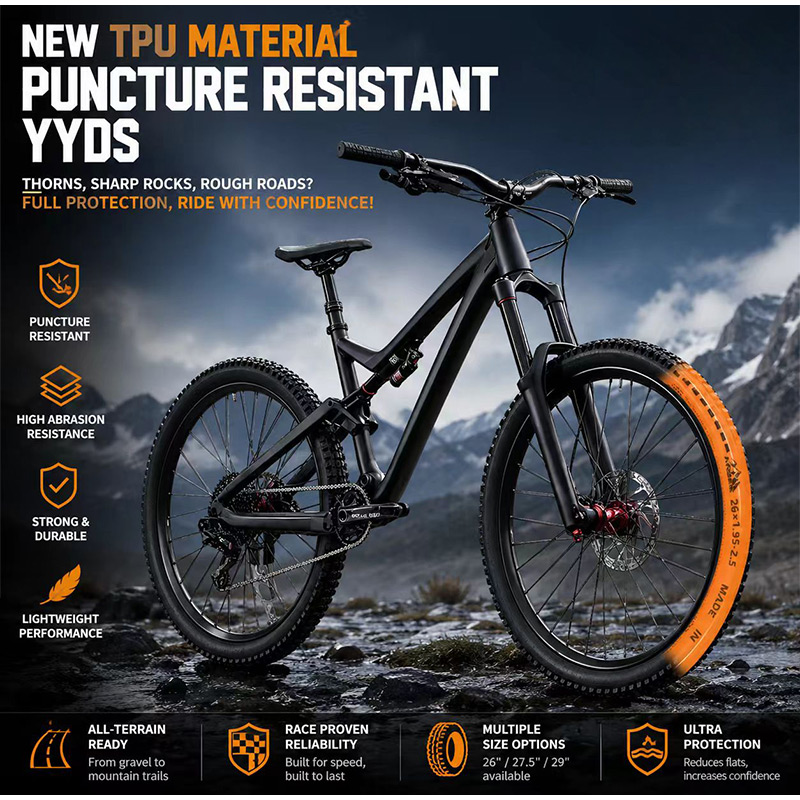 Mountain Biking Tube - Camera d'aria per pneumatici da mountain