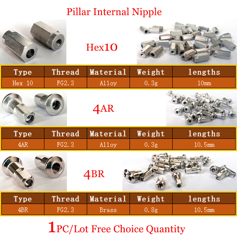 1 pz/lotto Pilastro bici inter - Spoke Nipple Brass recensione e prezzo