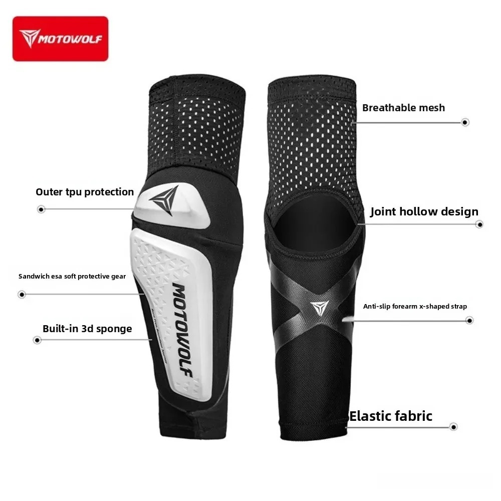 Gomitiere per Moto Elastiche e - Mountain Biking Elbow Pads recensione e prezzo