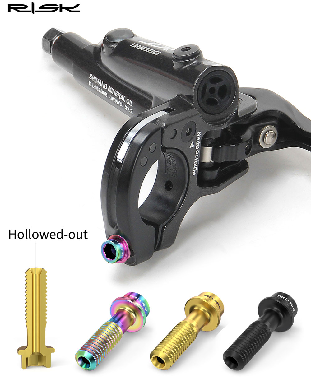 Viti per sella RISK M5x18mm in - Mountain Biking Tube recensione e prezzo