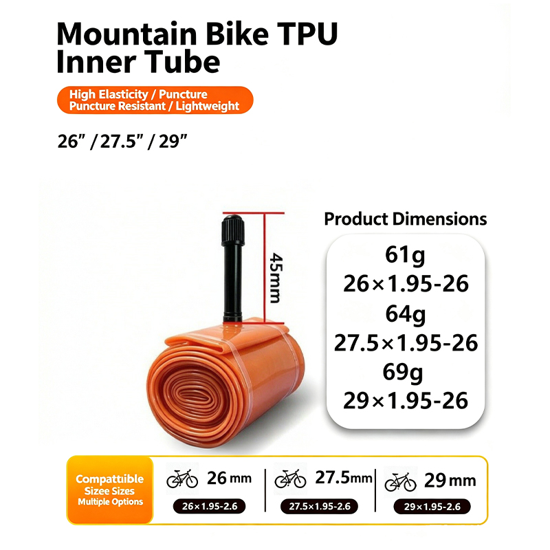 Camera d'aria in TPU per mount - Mountain Biking Tube recensione e prezzo