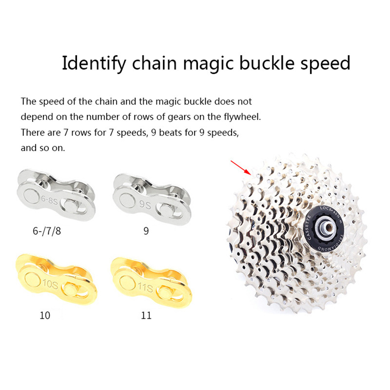 5 paia catena bici maglie rapi - Chain Quick Link recensione e prezzo